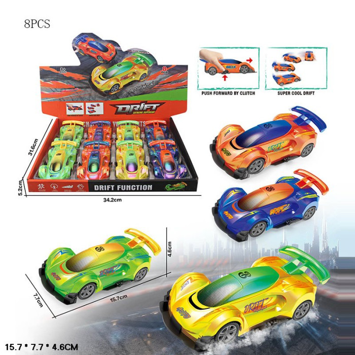 Легкова 186-86 інерц.дрифт.4кол. /30/240/8шт.в кор.34,2*5,2*31,6