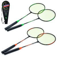 Бадмінтон ракетка 2шт, 65см, 2кольори, у чохлі, 22-68-3см /30/