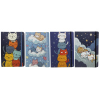 Блокнот на гумці А5/80арк.