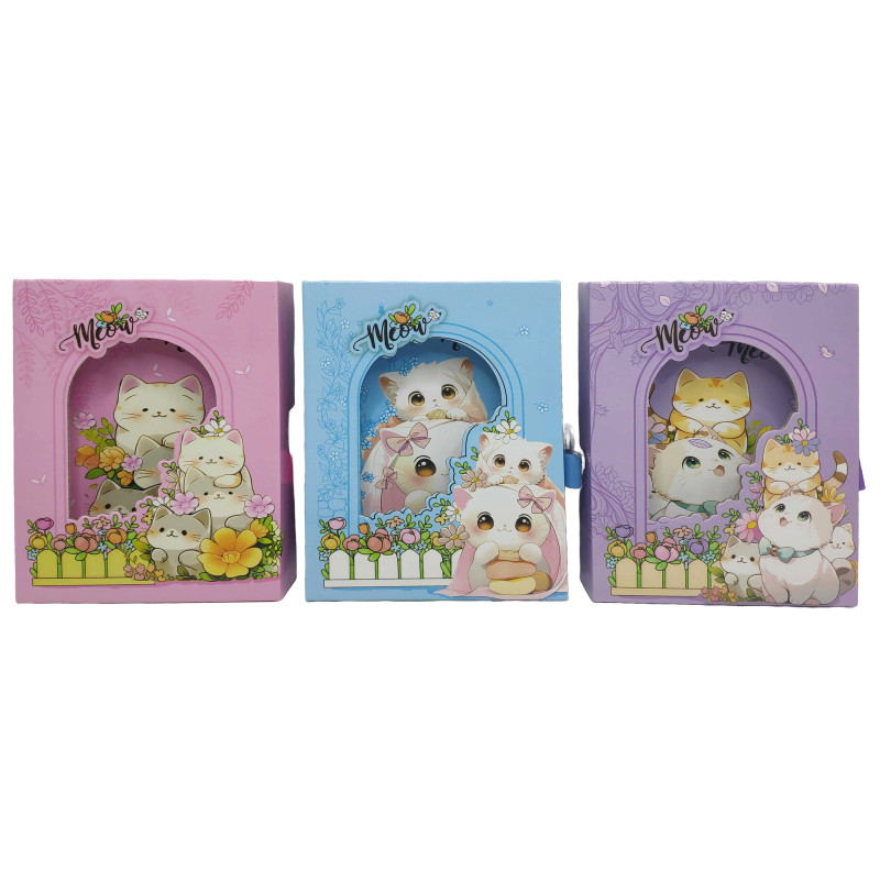 Блокнот на замочці у кор. 