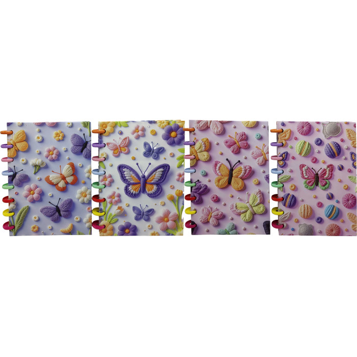 Зошит на спіралі кольоровой А5/80арк.