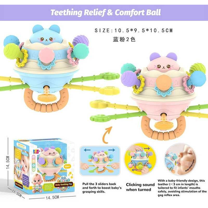 Брязкальце 2 кольори, в кор. /90/