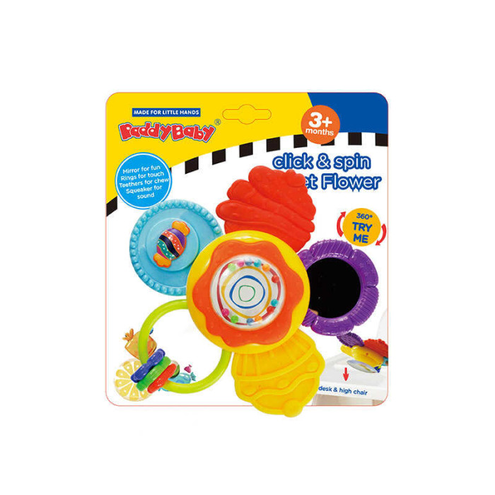 Брязкальце ласощі, люстерко, пискавка, на листі /48/