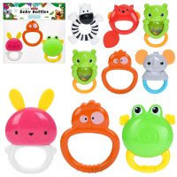 Брязкальце набір 3шт, тварини, від 10см до 14см, 3 види, у п/е17-22-5см /168/