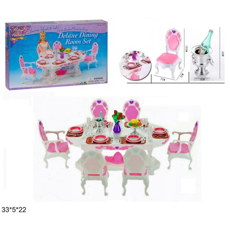 Меблі Gloria 2612 їдальня кор.33*5*22 /36/