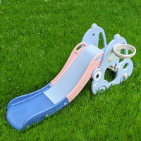 Гірка L-CC01-4 (1шт) машинка, баскетбольне кільце, пластик, кор., синій, 165-68-76.см.