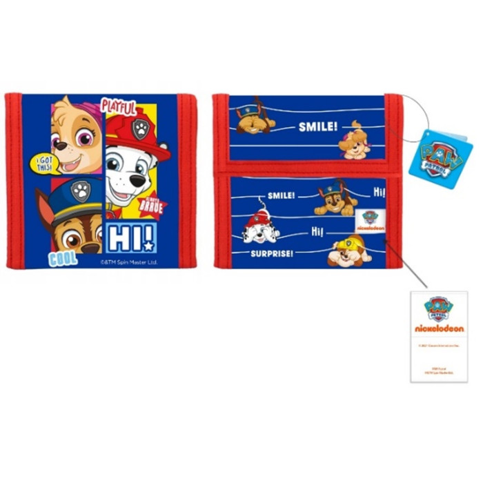 Гаманець Paw Patrol для хлопчиків 13*10,5см /60/