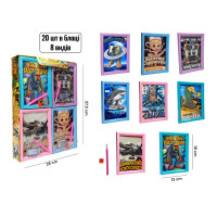 Алмазна мозаїка італійські меми  (8 видів) /4/80/20шт в кор.