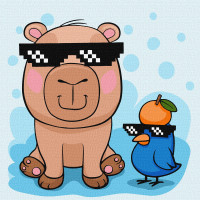 Набір для розпису по номерах для дітей 