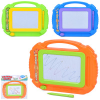 Досточка для малювання кольорова, 23-17,5-2см, 3 кольори, у п/е 25-23-2см /48/