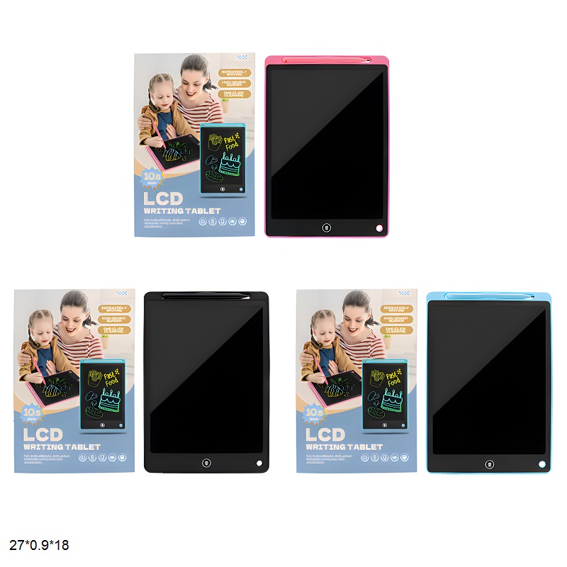 Планшет для малювання A97-EN LCD Writing Tablet 10,5'' кольоровий 3кол.кор.27*0,9*18 /50/