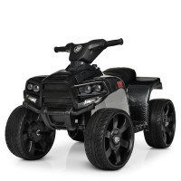 Квадроцикл M 3893ELM-19 (1шт) 1 мотор20W, 1 акум.6V4,5A, шкір. сид., колеса EVA, муз., світло, карбон