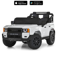 Джип M 6280EBLR-1 (1шт) 2,4G р/к, 1*12V10AH, 2*45W, MP3, USB, TF, BLUETOOTH, EVA, шкіра, музика, світло, білий Джип M 6280EBLR-1 (1шт) 2,4G р/к, 1*12V10AH, 2*45W, MP3, USB, TF, BLUETOOTH, EVA, шкіра, музика, світло, білий