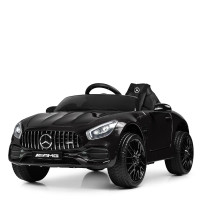 Машина M 4062EBLR-2 (1 шт) р/у(2,4G), 2мотора20W, 1*12V5AH, MP3, USB, TF, EVA, кожа, черный