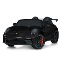 Машина M 6111EBLRS-2(24V) (1шт) р/к 2,4G, 2мотори320W, 1акум24V10AH, EVA, USB, SD, BLUETOOTH, MP3, шкіра, світло, музика, фарб.чорний