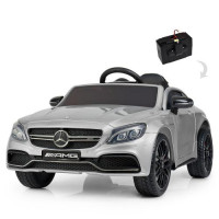 Машина M 4010EBLRS-11 (1шт) р/к 2,4G,2мот.45W,1акум.12V9AH,шкір.сид. ,колEVA,MP3,USB,TF,муз.,світ.,фарб.сір.