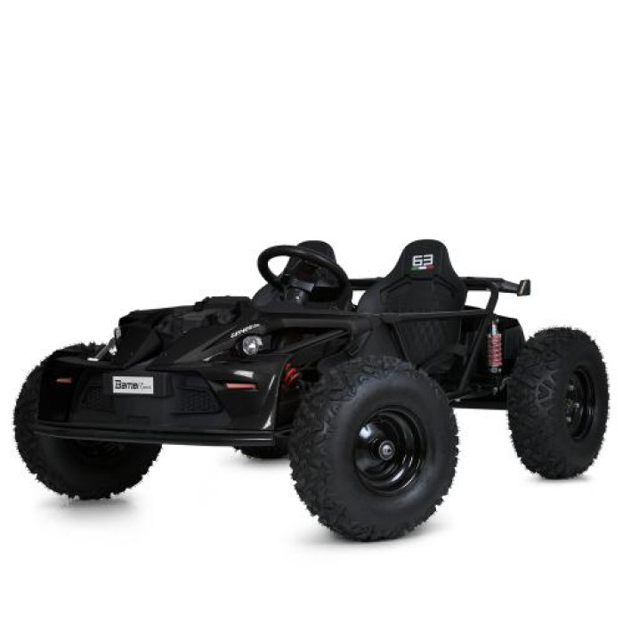 Баггі M 5797A-2(48V) (1шт) 48V800W, 12V20AH*4(48V), надувні шини, MP3, USB, BLUETOOTH, FM, навант.до 150кг, чорний