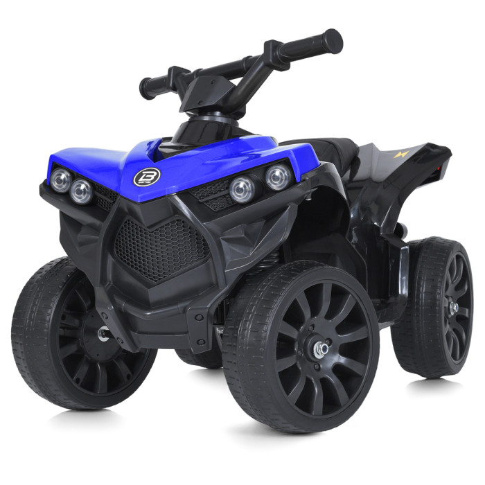 Квадроцикл M 5054EL-4 (1шт) 2мотори45W, 1акум6V4,5AH, муз,свiтло,EVA, шкiра, синiй