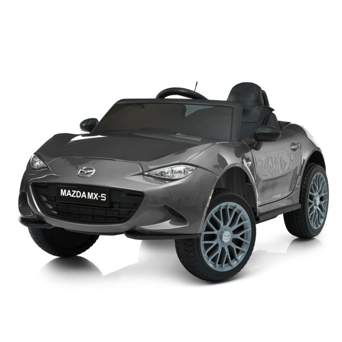 Машина M 5846EBLRS-11 (1шт) р/к2,4G, 4мотор25W, 1акум12V9AH, BLUETOOTH, MP3, USB, TF, EVA, музика, світло, шкіра, фарб.сірий
