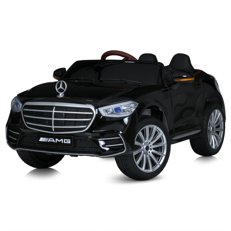 Машина M 6020EBLRS-2 (1шт) р/к2,4G, 1акум12V10AH, 4*35W, MP3, USB, TF, BLUETOOTH, APP, EVA, шкіра, музика, світло, фарб.чорний Машина M 6020EBLRS-2 (1шт) р/к2,4G, 1акум12V10AH, 4*35W, MP3, USB, TF, BLUETOOTH, APP, EVA, шкіра, музика, світло, фарб.чорний