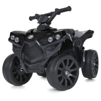 Квадроцикл M 5054EL-2 (1шт) 2мотори45W, 1акум6V4,5AH, муз,свiтло,EVA, шкiра, чорний