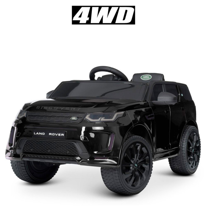Машина M 4846EBLR-2 (1шт) р/у2,4G,1акум12V9AH,4мотори35W, муз, свiтло, MP3, USB,EVA,шкiра, чорний