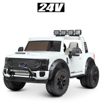 Машина M 4790EBLR-1(24V) (1шт) 2,4G, 2акум.12V14AH, 2мот.70W, муз., світло, білий.