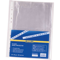 Файл для докум. А4+, 40мкм, 100шт., BUROMAX ,1шт.