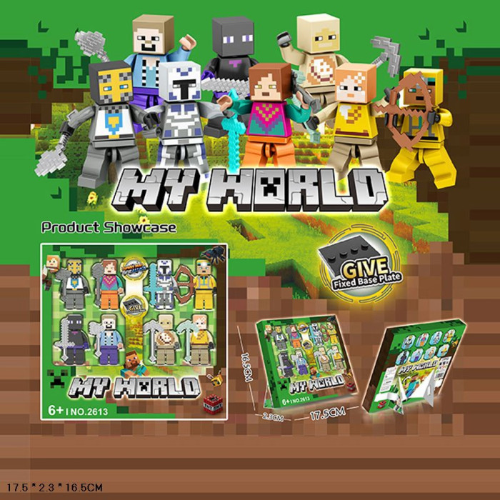 Набір героїв  8 фігурок кор. 17,5*2,3*16,5см /96-2/