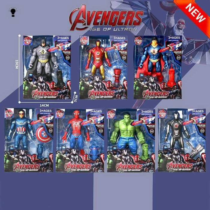 Герой висота: 16 см, рухомі кінцівки та голова, згинаються коліна, підсвічування, аксесуар, в кор., МІКС ВИДІВ /216-2/