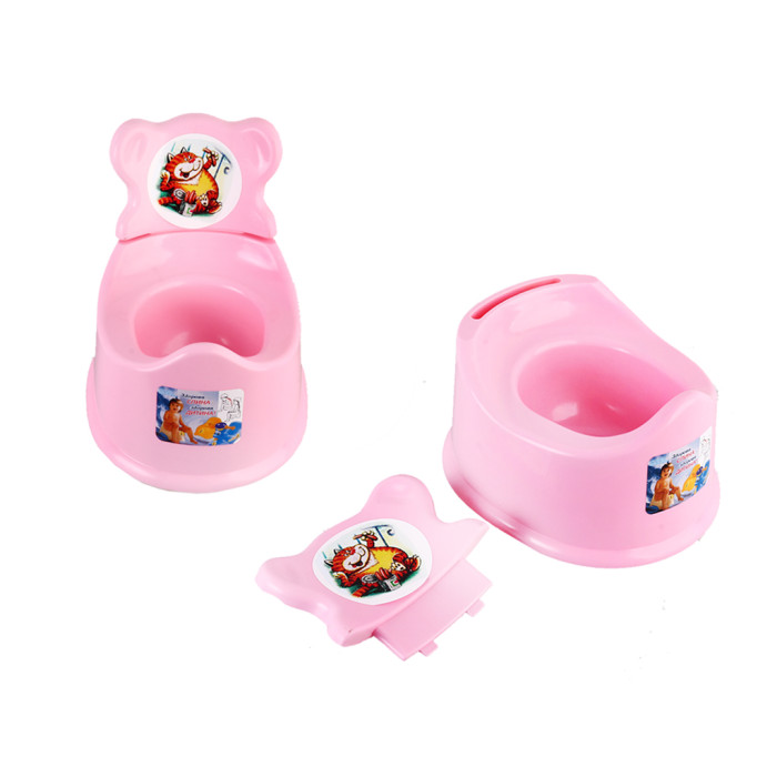 Горшок детский со спинкой РОЗОВЫЙ, 280*235*260 //