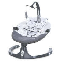 Заколисуючий центр ME 1116 CUTE Dark Gray (1шт) пульт, 5швидк., таймер, 12 мелодій, Bluetooth, USB, 2 полож.спинки, сірий