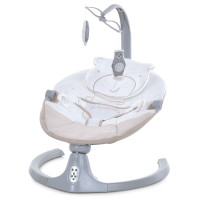 Заколисуючий центр ME 1116 CUTE Beige (1шт) пульт, 5швидк., таймер, 12 мелодій, Bluetooth, USB, 2 полож.спинки, бежевий