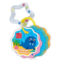 Гра розвиваюча Vladi Toys картки на кільці з брязкальцем. Підводні мешканці (укр) Гра розвиваюча Vladi Toys картки на кільці з брязкальцем. Підводні мешканці (укр)