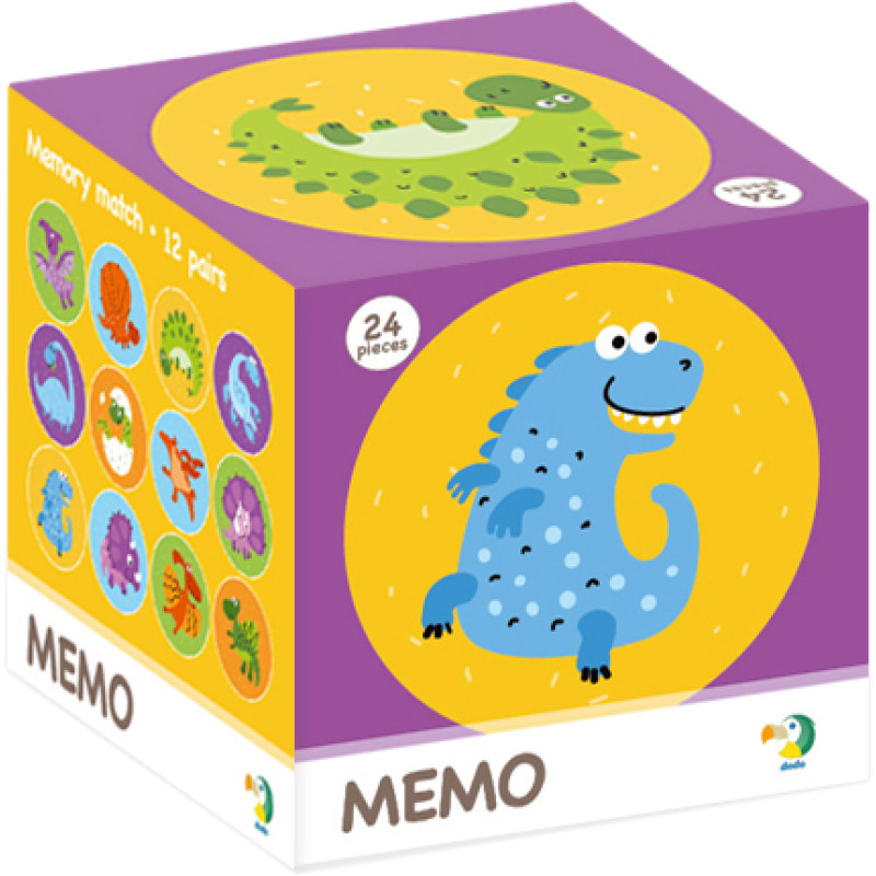 Настільна гра Мемо Динозаври ТМ Dodo /54/