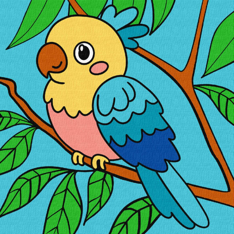 Набір для розпису по номерах  для дітей 