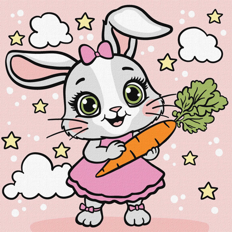 Набір для розпису по номерах  для дітей 