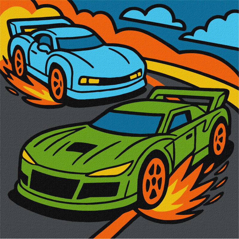 Набір для розпису по номерах для дітей 