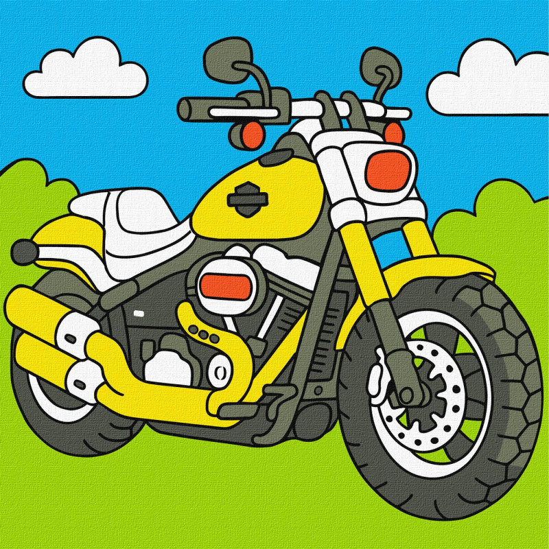 Набір для розпису по номерах для дітей 