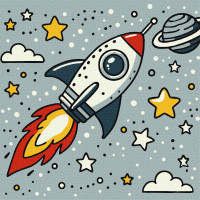 Набір для розпису по номерах для дітей 