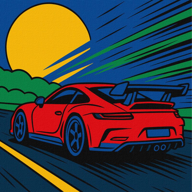 Набір для розпису по номерах для дітей Набір для розпису по номерах для дітей