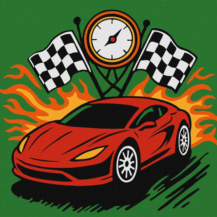 Набір для розпису по номерах для дітей 