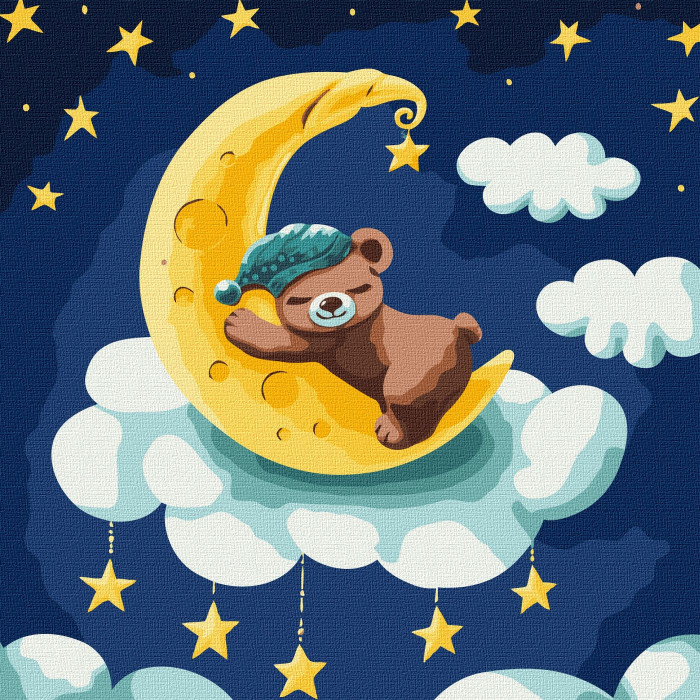 Набір 7+ для розпису по номерах. 