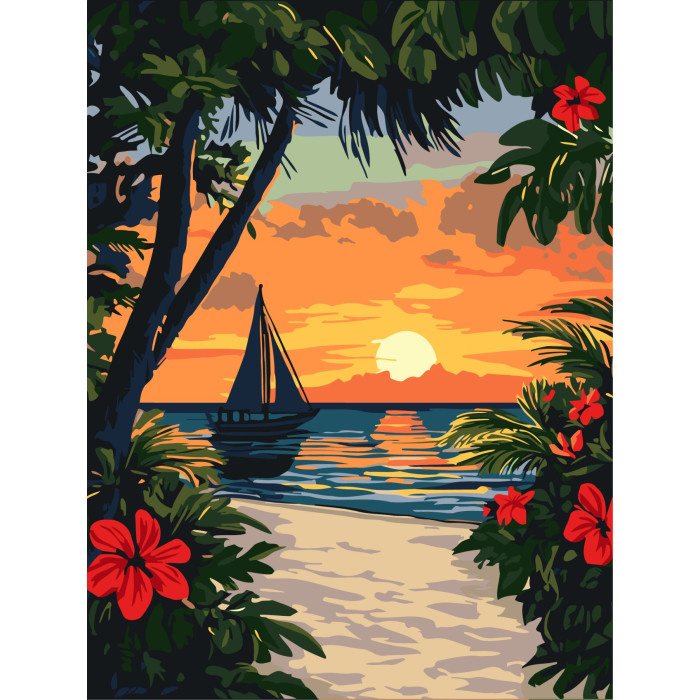 Набір для розпису по номерах 