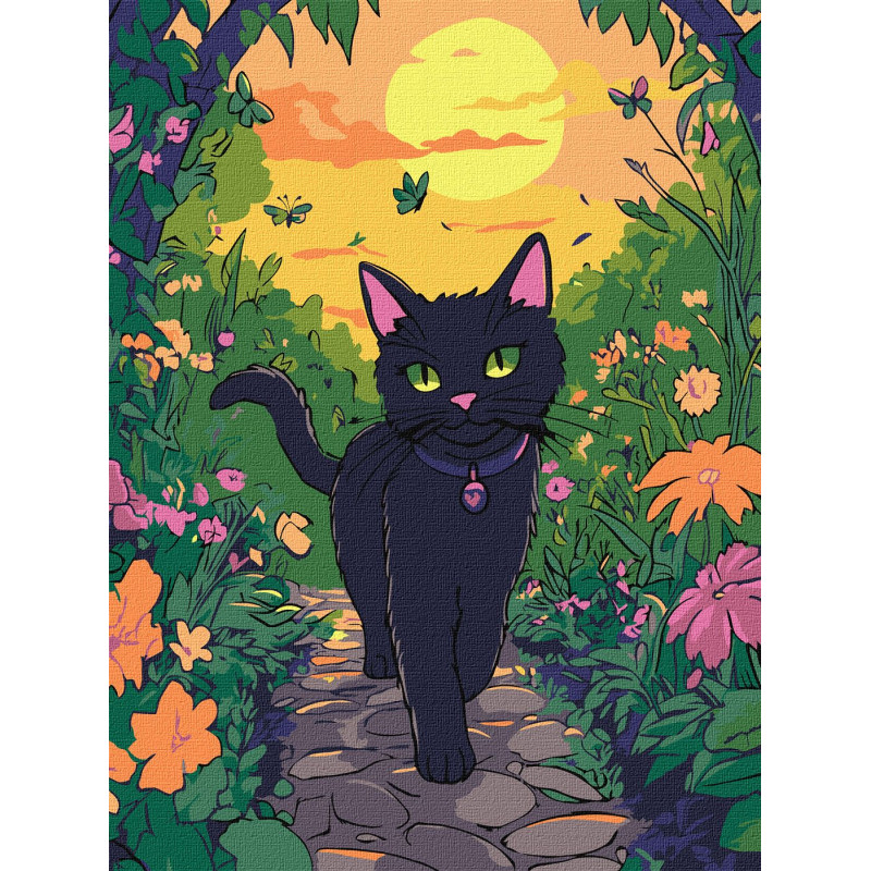 Набір для розпису по номерах для дітей  Набір для розпису по номерах для дітей