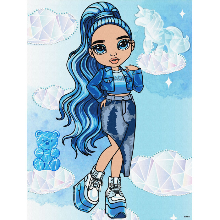 Набір для розпису по номерах для дітей 