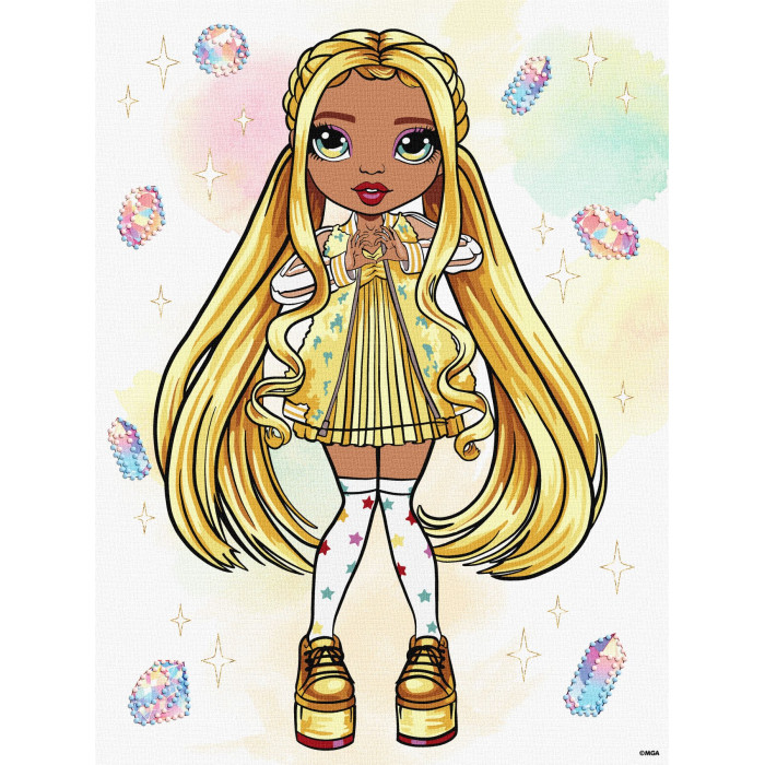 Набір для розпису по номерах для дітей 