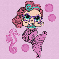 Набір для розпису по номерах  для дітей 