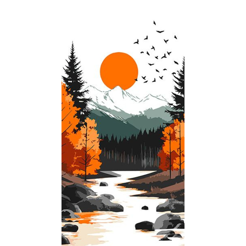 Набір для розпису по номерах Набір для розпису по номерах