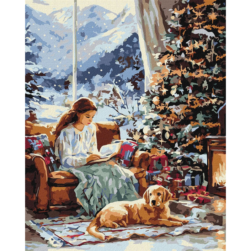 Набір для розпису по номерах  Набір для розпису по номерах